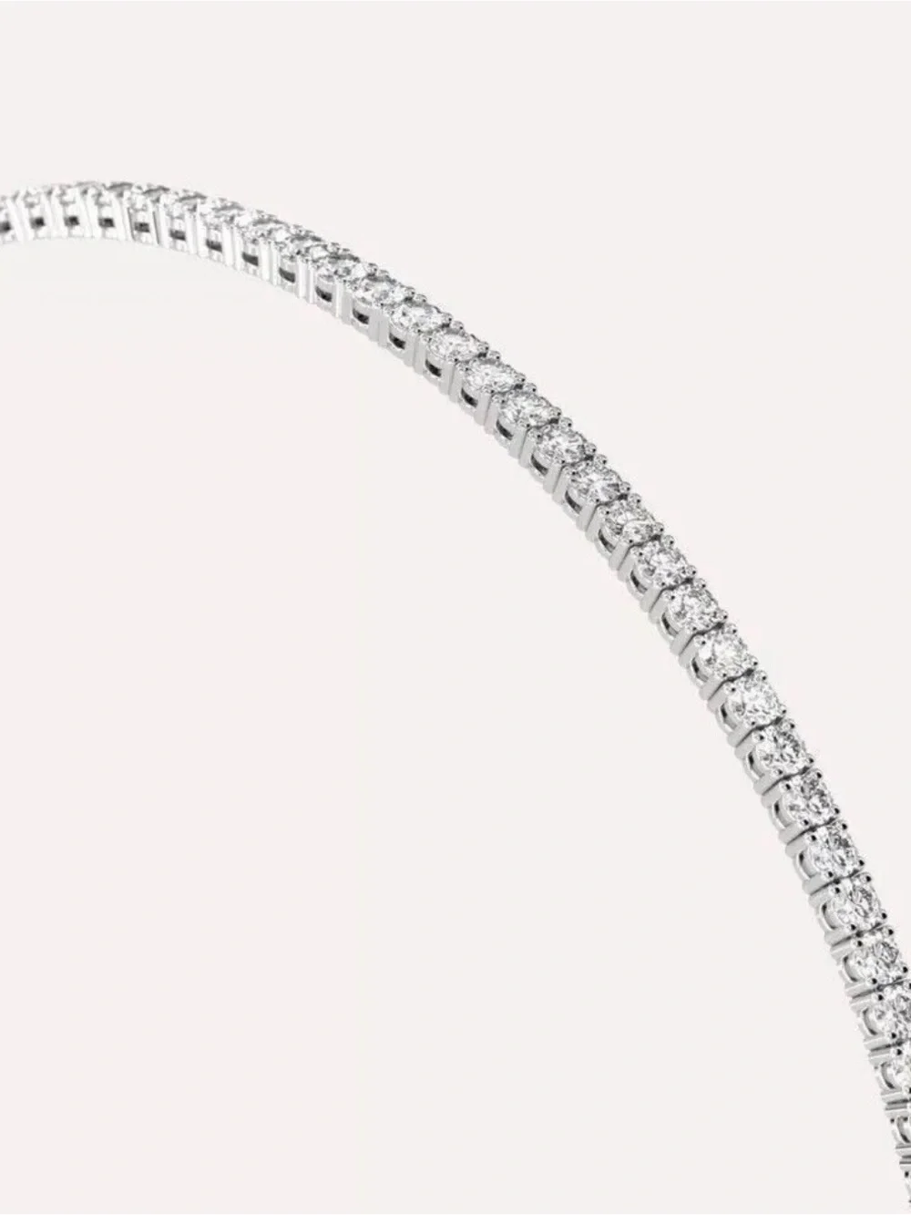 GENUINE 1.67Cts SI-IJ DIAMOND TENNIS BRACELET 14k SOLID WHITE GOLD - New with ou